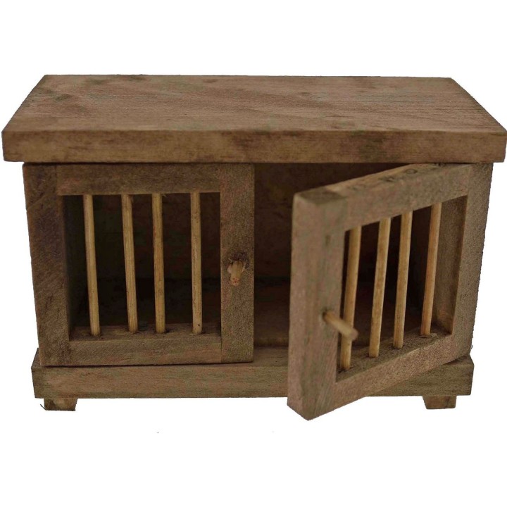 Jaula de madera para animales de campo