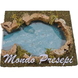 Lago con effetto profondità cm 16x13,5