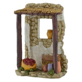 Tienda del horticultor en resina cm 8,6x4,5x12,3 h.