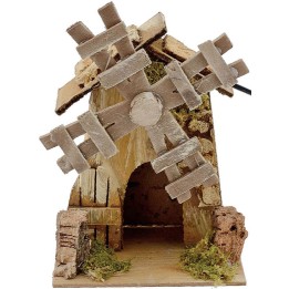 Working windmill cm 14,5x11, 5x21 h.