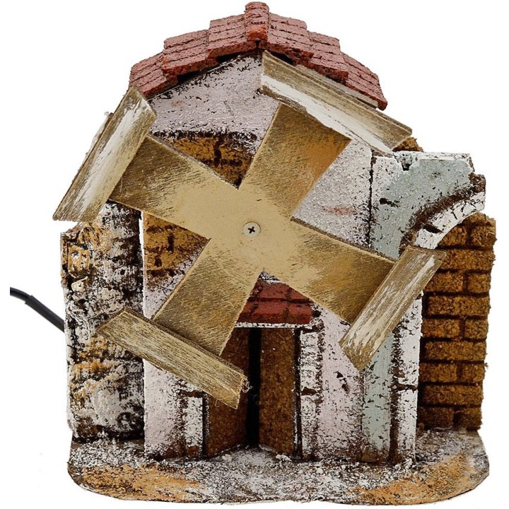 Working windmill for creche 15x6,5x16 h.