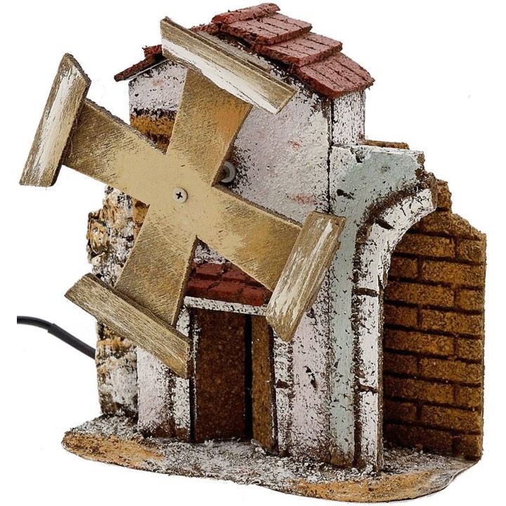 Working windmill for creche 15x6,5x16 h.