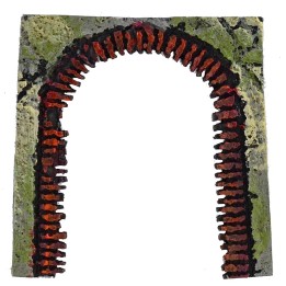 Arco Romanico in resina h. 