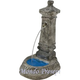 Fontana a colonna cm 10,5 h.