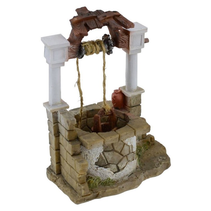 Pozzo in resina per presepe cm 10x6x12 h