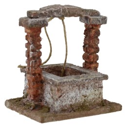 Pozzo per presepe cm 7x6x8 h. 