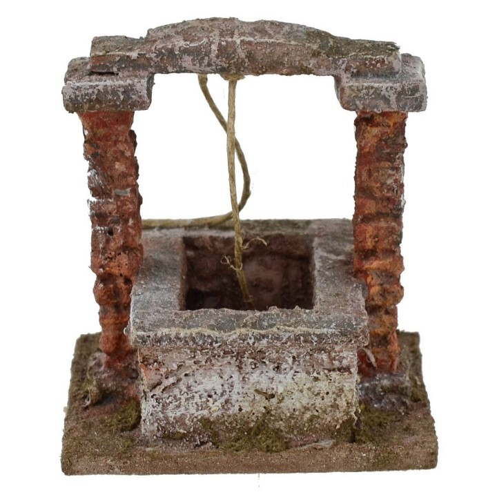 Pozo para belén de 7x6x8 cm de altura. 