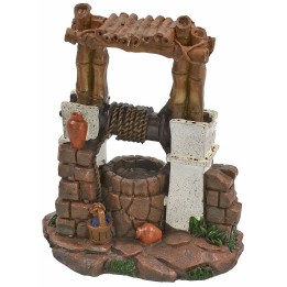 Pozo para belén en resina de 8,5x5x11 cm de alto para figuras