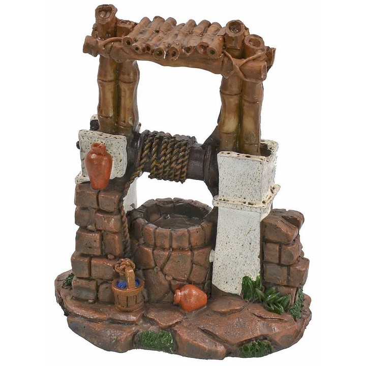Pozo para belén en resina de 8,5x5x11 cm de alto para figuras