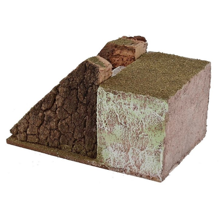 Scala 12x17,5x10,5 h con base per statue di 12 cm