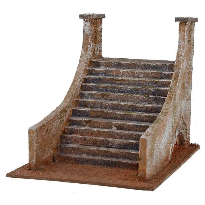 Escalera para Belén palestino de 18x24x18,5 cm de altura para