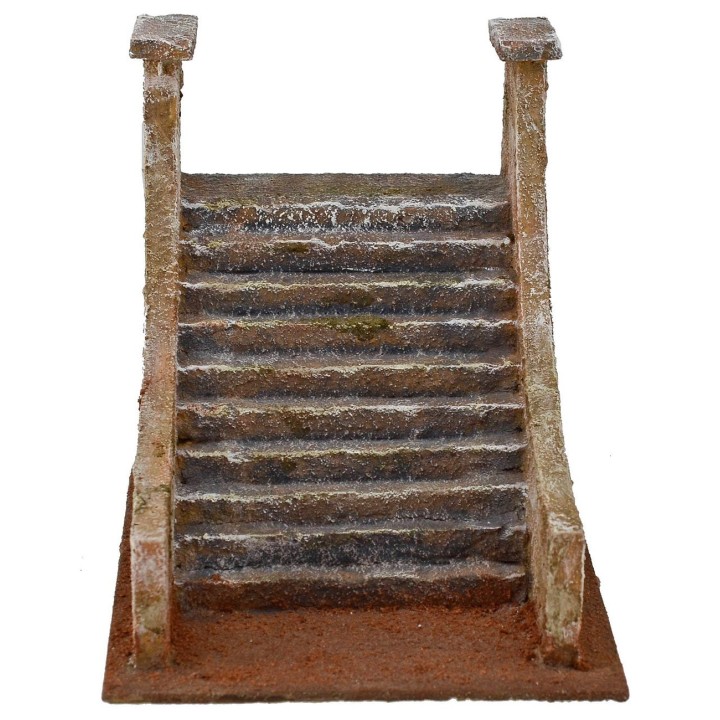 Escalera para Belén palestino de 19,5x14,5x15,5 cm de altura
