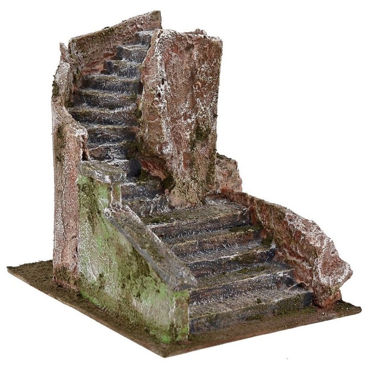 Escalera para belén de 19,5x14x17 cm