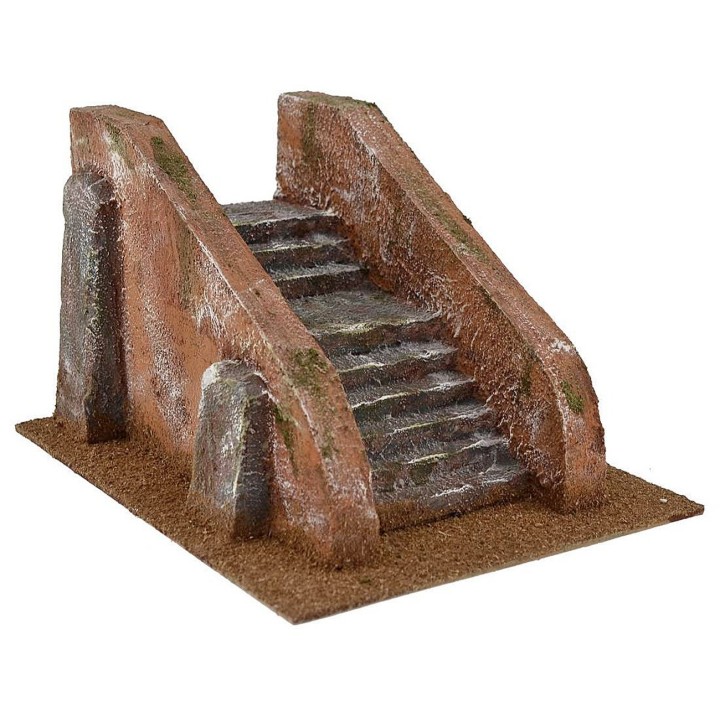 Escalera para pesebre de 23,5x18x14 cm h.