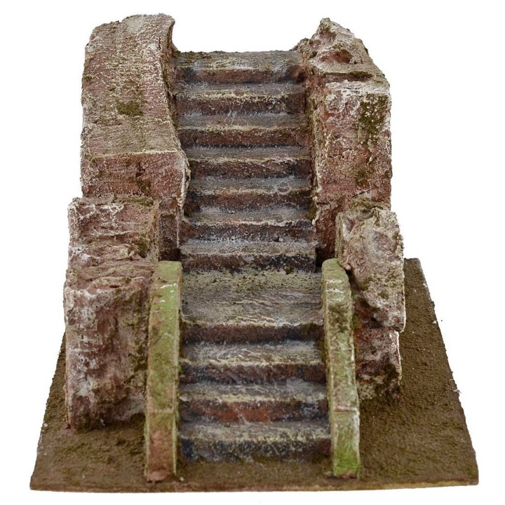 Escalera para belén de 24x17,5x13 cm h.