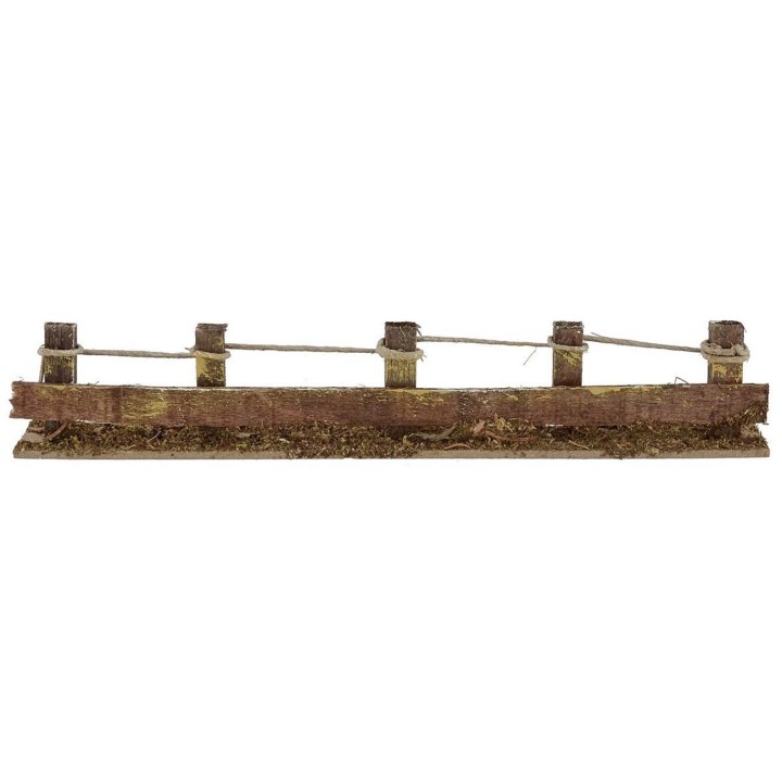 Detached wooden fence cm 25x3, 5x4, 5 h