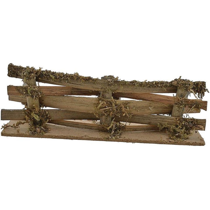 Wooden fence 13.5x4 h.