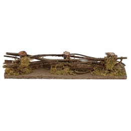Steccato in legno per presepe cm 30x5x6 h.