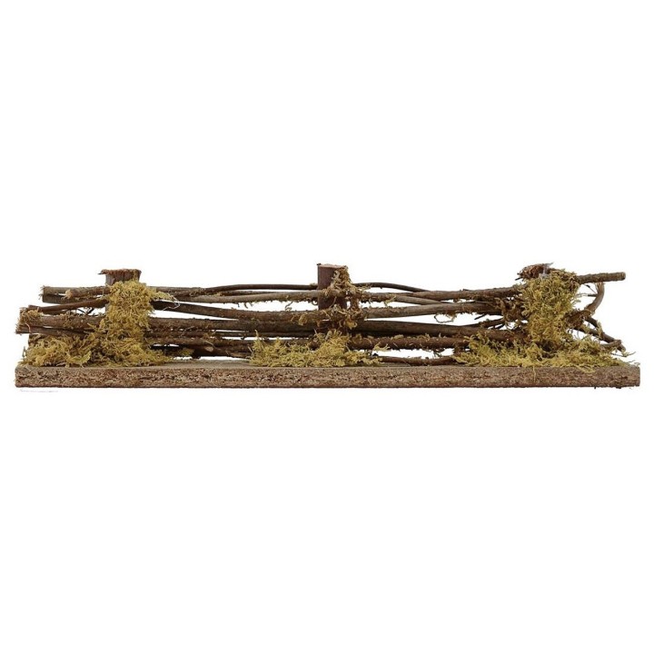 Steccato in legno per presepe cm 30x5x6 h.
