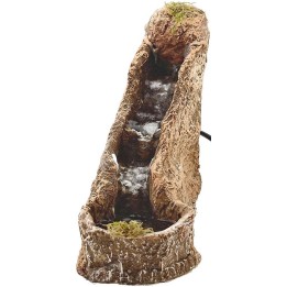Cascada en resina para belén funcional de 8x22x18 cm h.