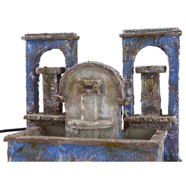 Fontana con colonne funzionante cm 25x14,5x21 h