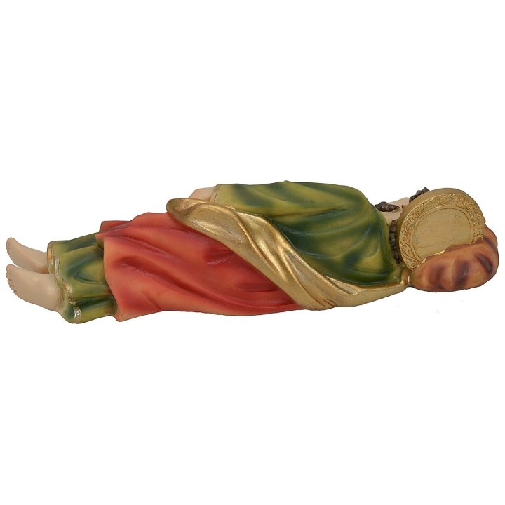 San Giuseppe dormiente in resina serie 12 cm