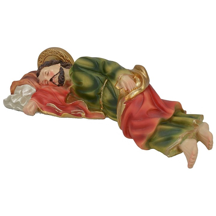San Giuseppe dormiente in resina serie 20 cm