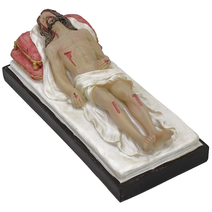 Cristo muerto sobre la cama serie 12-13 cm