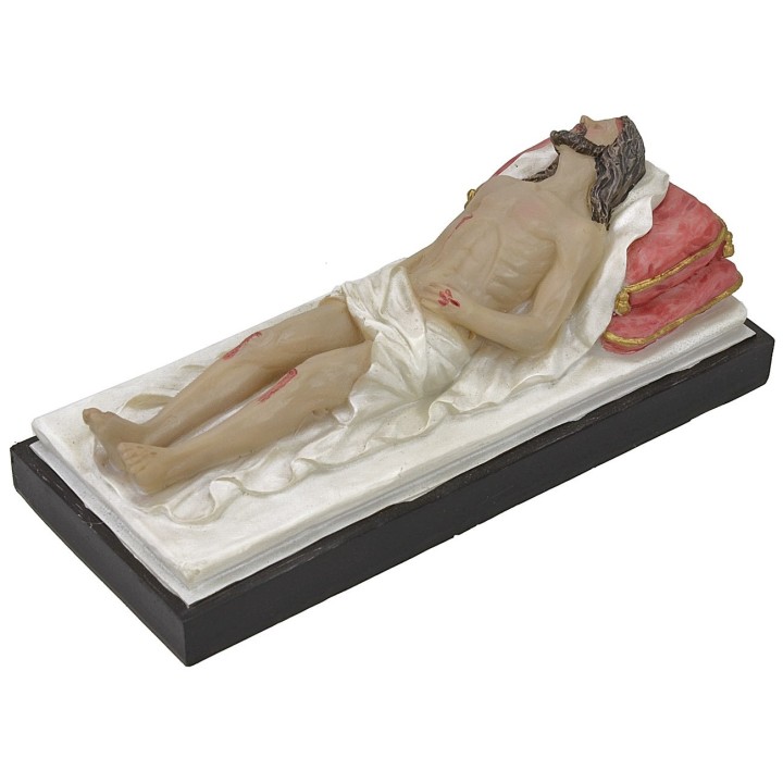 Cristo morto sul letto serie 12-13 cm
