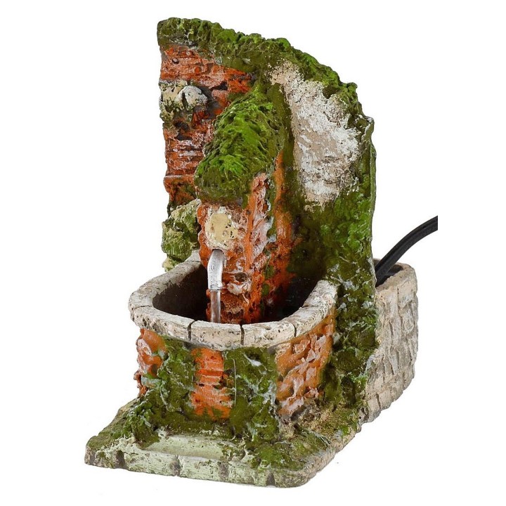 Fuente funcional con pila semicircular cm 7x12,5x13 h