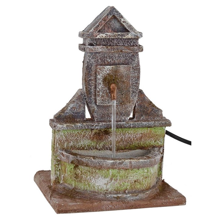 Fuente funcional para Belén de 14,5x14,5x23,5 cm h