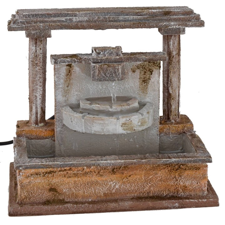 Fuente funcional para Belén de 24,5x14,5x21,5 cm de altura.