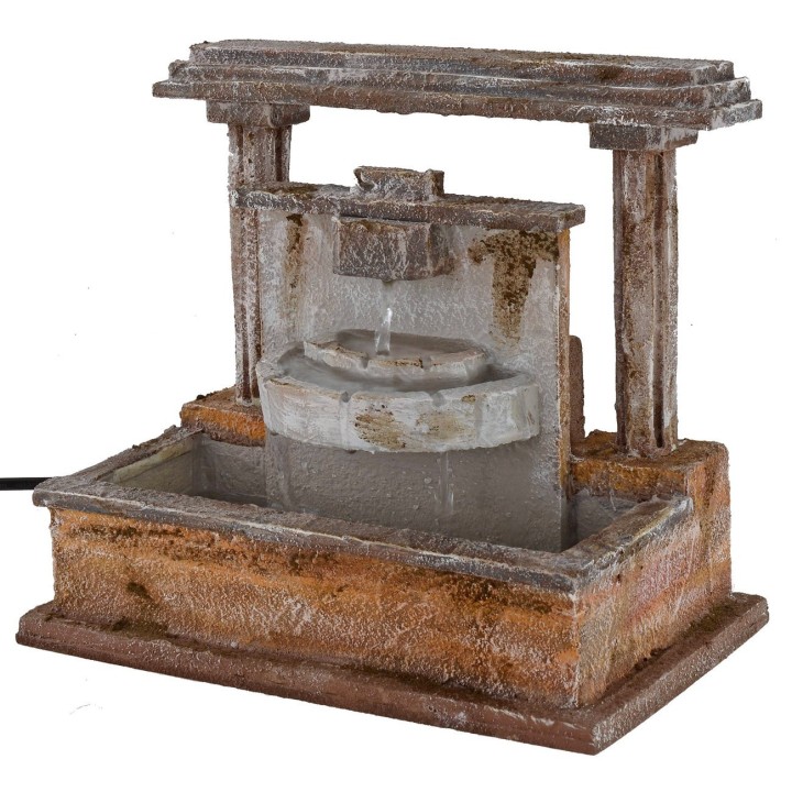 Fuente funcional para Belén de 24,5x14,5x21,5 cm de altura.