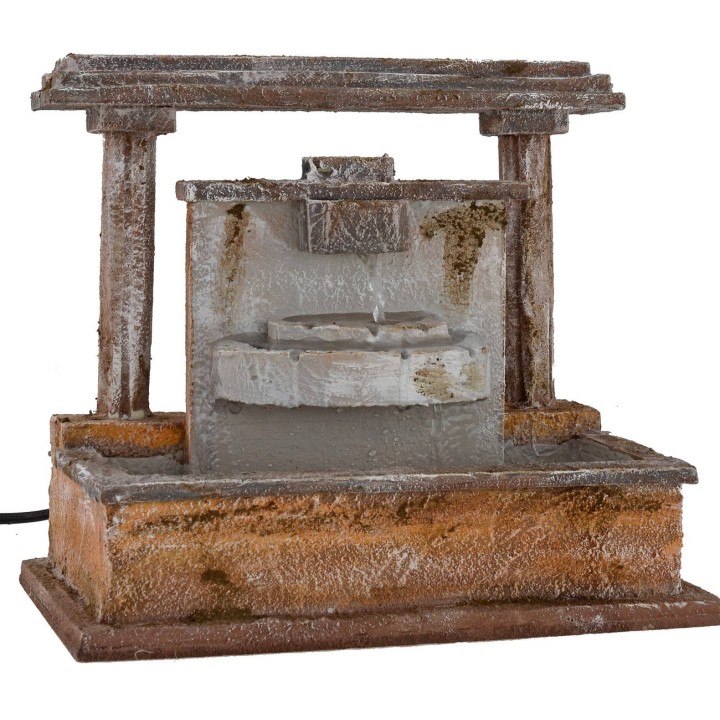 Fontana funzionante per Presepe cm 24,5x14,5x21,5 h