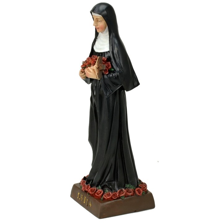 Santa Rita da Cascia 20 cm statua in resina