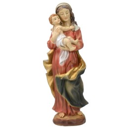 Virgen con Niño 20 cm estatua de resina