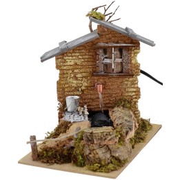 Fountain functioning for presepe cm 14x20x18 h.