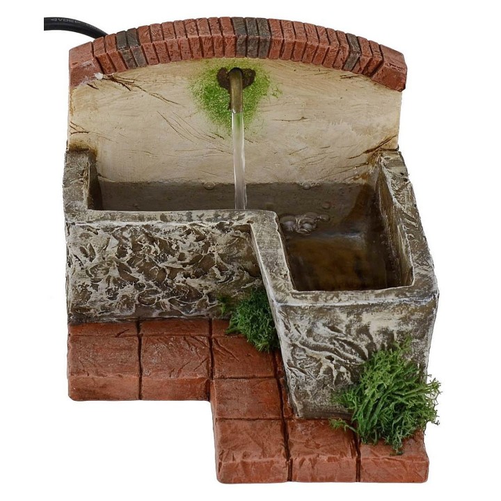 Fountain functioning for presepe cm 17x12x9, 5 h.