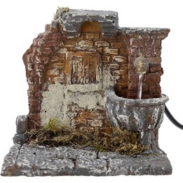 Working resin fountain 12x11x12 cm h.