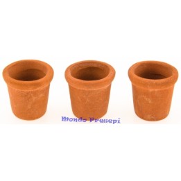 Set of 3 small vases Ø 1.3 cm