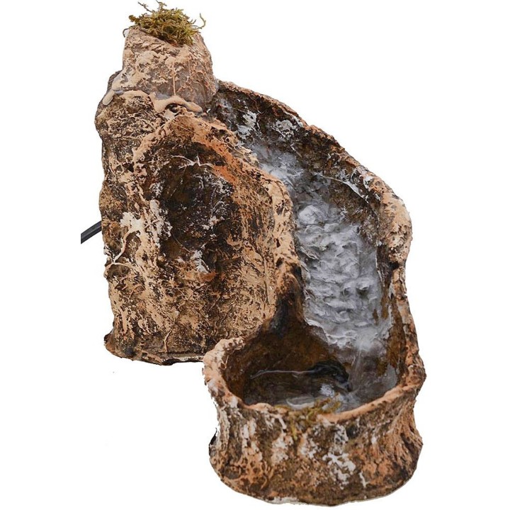 Ruscello in resina per presepe cm 6,5x24x18