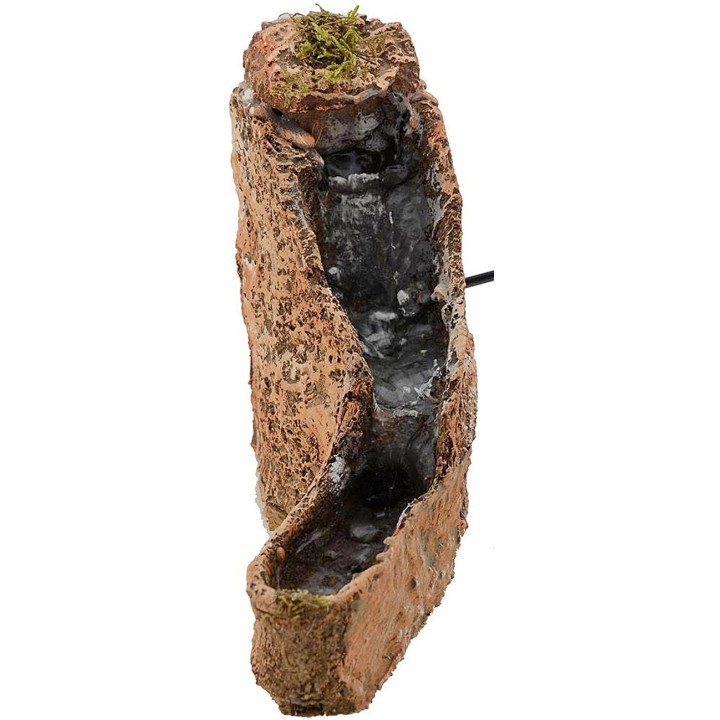 Ruscello presepe in resina cm 21,5x6,5x17,5 h.