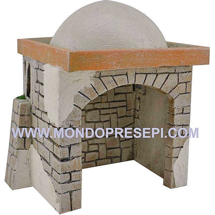 Casa Árabe con tienda de 16,5x9x17 cm h.