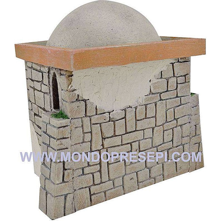 Casa Árabe con tienda de 16,5x9x17 cm h.