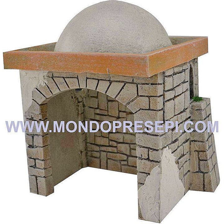 Casa Árabe con tienda de 16,5x9x17 cm h.
