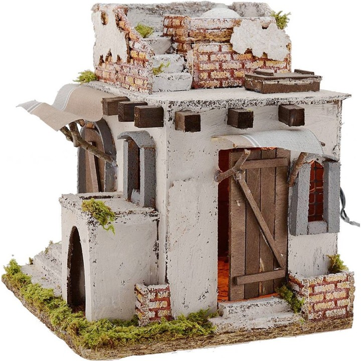 House Arab illuminated cm 25x25x28 h.