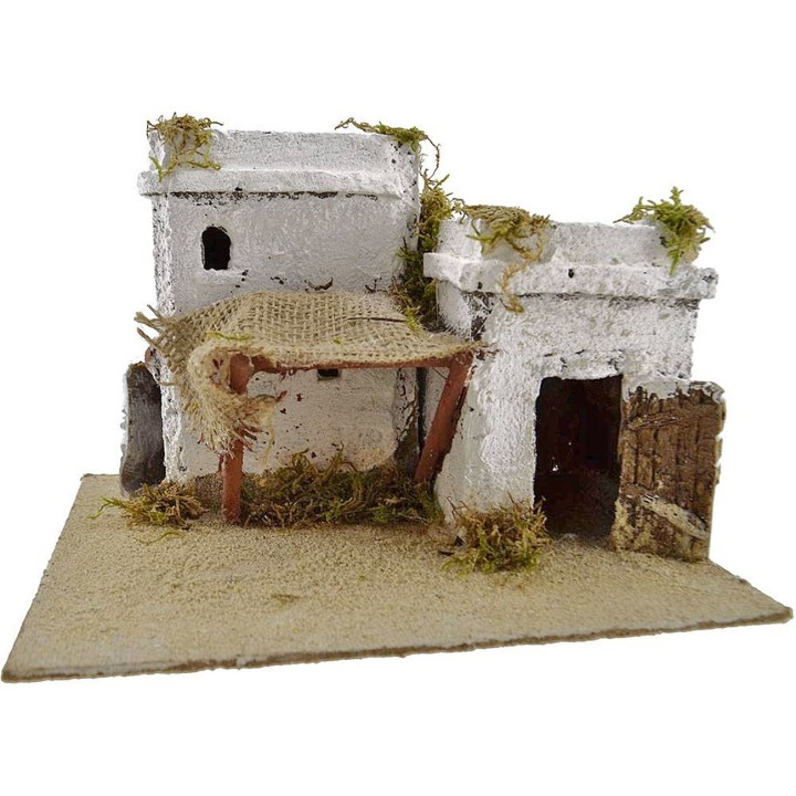 Casa Araba in resina cm 22x18x14 h.