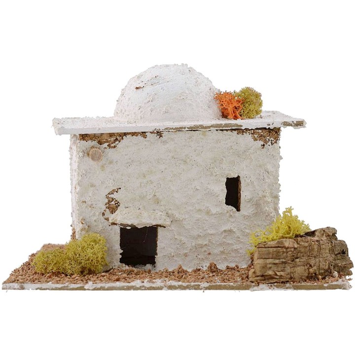 Arab House for presepe cm 16x15x11, 5 h.