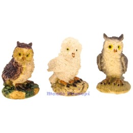Set 3 gufi cm 2,5