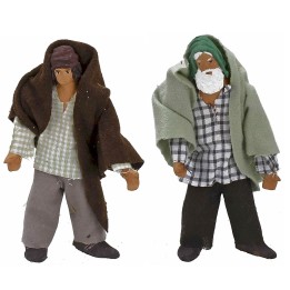 Standing man cm 12 with arm up-down